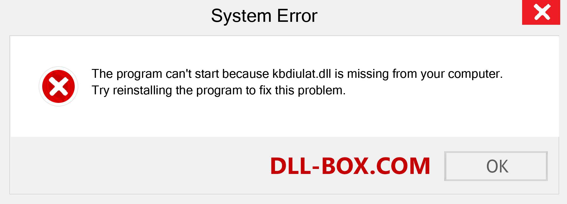  kbdiulat.dll file is missing?. Download for Windows 7, 8, 10 - Fix  kbdiulat dll Missing Error on Windows, photos, images